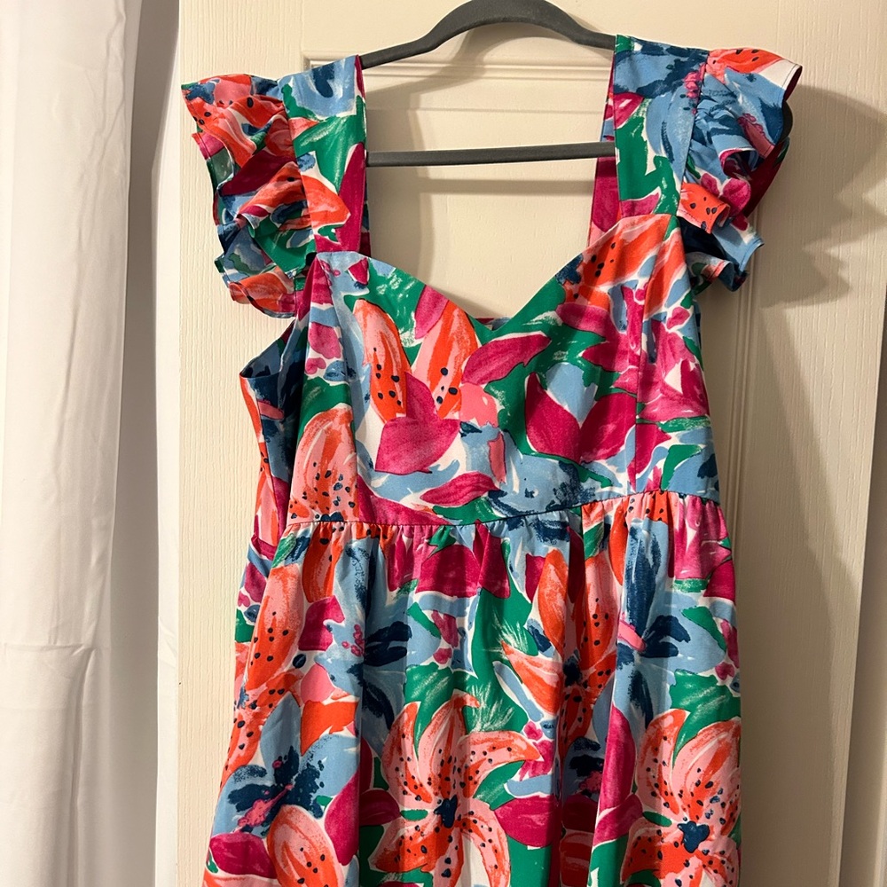 JODIFL dress GORGEOUS floral pattern & colors